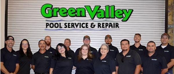 Meet the Green Valley Pool Service and Repair Team! Dedicated professionals committed to keeping your pool clean, safe, and ready to use!