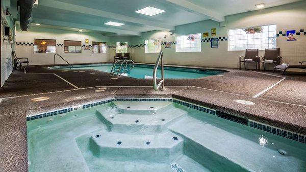 Indoor Pool and Jacuzzi