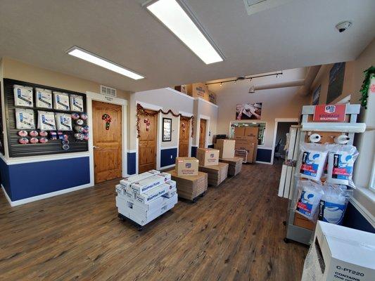 Full Retail Store for all your packing & moving needs!