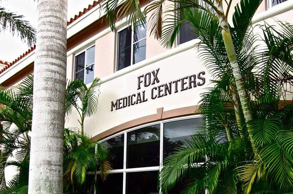 Outside view of Fox Medical Centers.