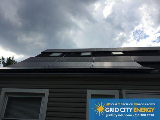 Residential Solar Panel Installation by Grid City Energy