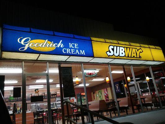 Goodrich Ice Cream & Subway in Plattsmouth, NE