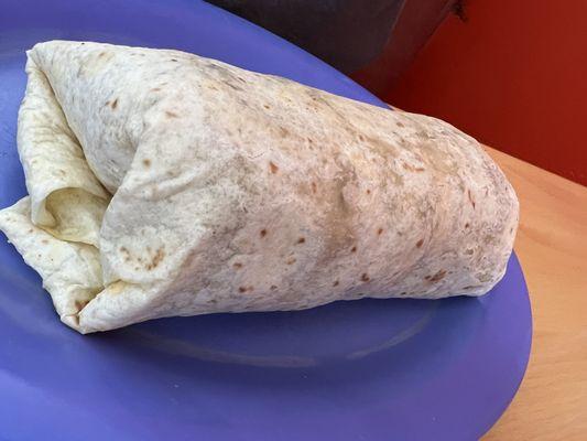 Asada burrito