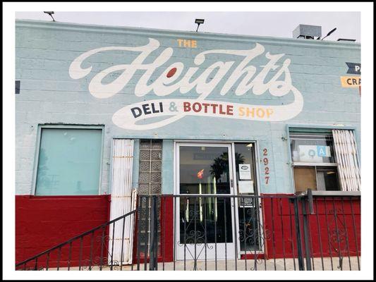 Welcome to The Heights Deli Shop. #eastLA