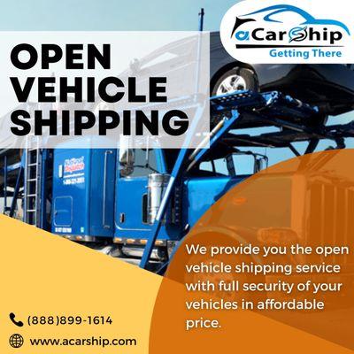 www.acarship.com

Open Vehicle Shipping