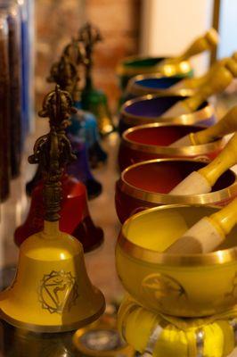 Tibetan Singing Bowls and Bells we sell