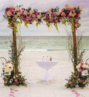 Beach wedding