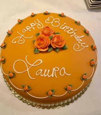 Apricot Princess cake!