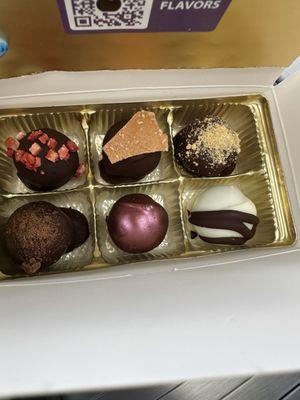 6-piece truffle.