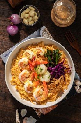 Signature Prawn Noodle (Aromatic Spicy or Butter Garlic)