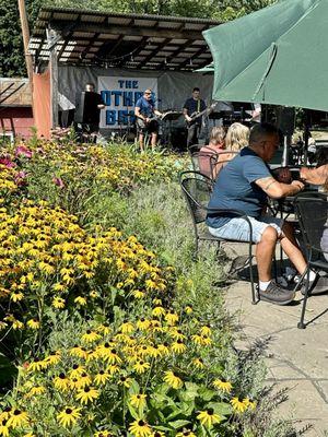 Outdoor music, eating and drinking in August