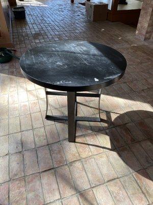 Ethan Allen end table that is less than 2 years old and had no scratches.