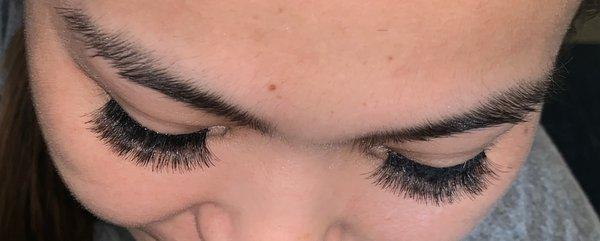 Lashes done by me