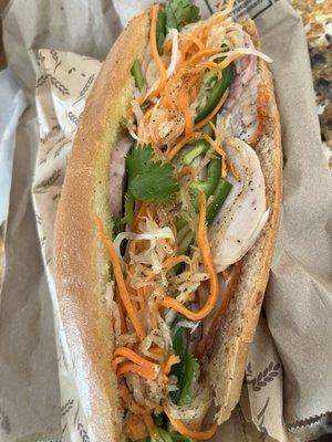 Cold cut banh mi