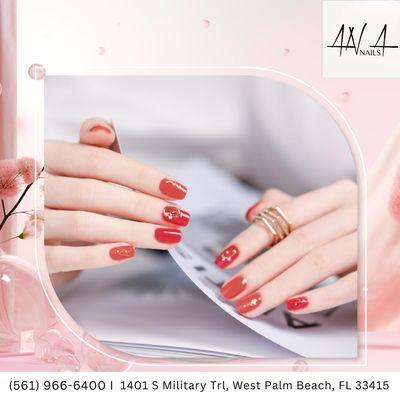 " Floral nails with a Thanksgiving twist! Let us create a delicate design that celebrates the season of thanks.  
Book now and showcase