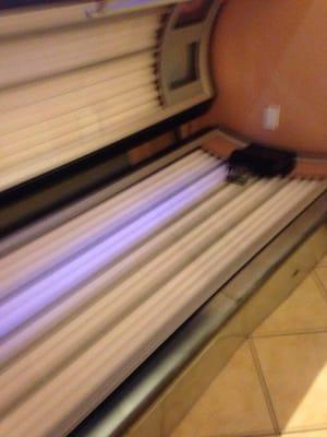 Tanning bed @ LA Tan