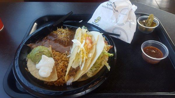 Taco platter