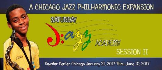 Saturday Jazz Academy Session II begins January 21!! Sign up application on website.