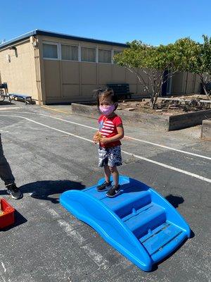 Olympics Fun Day at Foster City Preschool