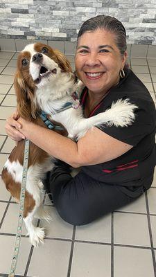 All smiles with Ollie and Irene!