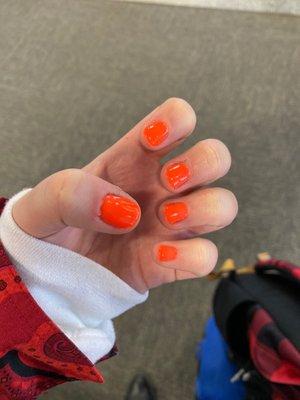 Gel manicure