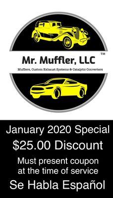 January 2020 Special deal!