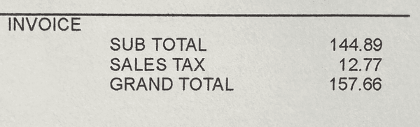 Final Cost. Not exactly $104.99 + Tax.