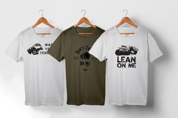 Jeeptude T-Shirt Designs