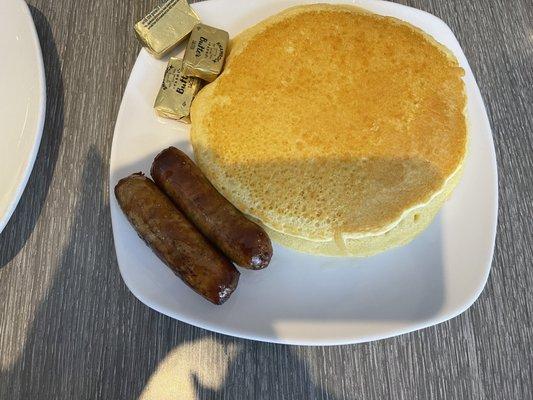 Breakfast Pancakes & Sausage!