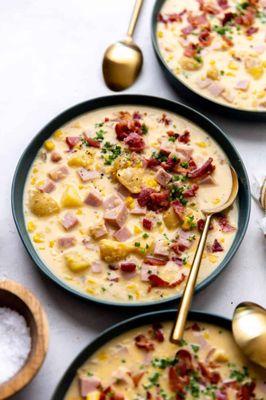 Hawaiian corn chowder