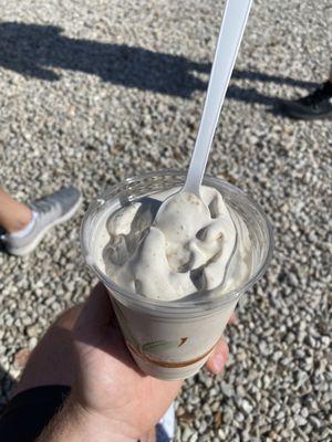 A large frozen custard