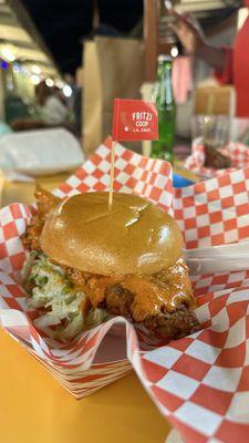 Buffalo chicken sandwich