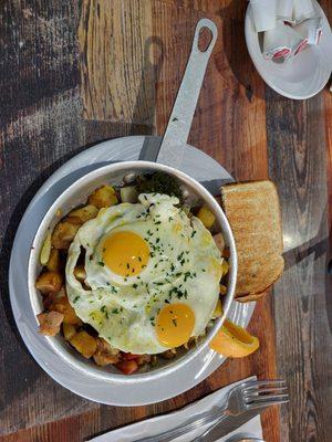 Eggs in a Pan. Excellent!