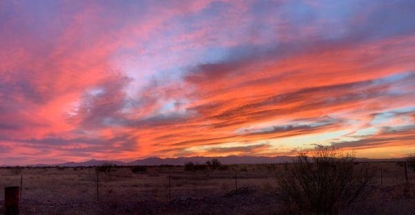 Sunset over Elfrida