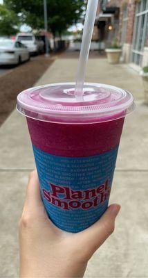 Dragon fruit with lemon splash. Best smoothie ever!