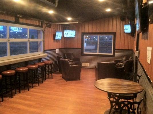 The newly added cigar loft inside little italy's!