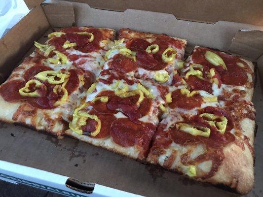 6 Piece Sicilian Square Pizza