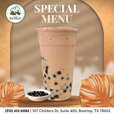 Classic and creamy--savor the timeless taste of traditional milk tea!