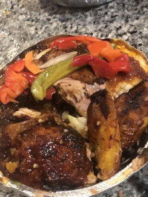 Jerk Chicken Full Meal