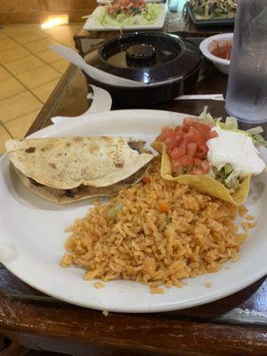 Steak Quesadilla Rellena