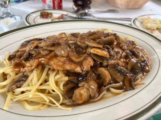 Chicken Marsala Lunch