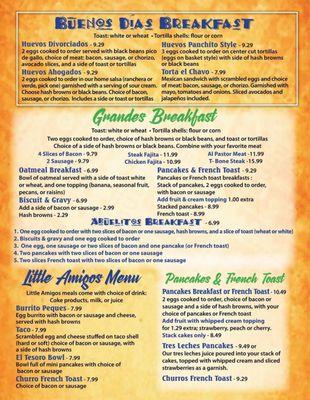 Breakfast & Lunch Menu