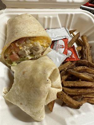 Modified Chicken Wrap