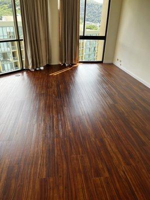 Living room- Royal Koa Planks