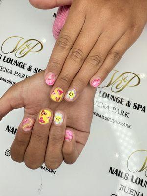 Cute nails designs by Jackie