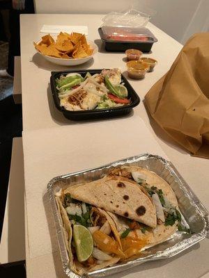 Tacos and burritos- yummy!