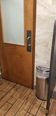 2/21/21  still no foot opener for the bathroom door. $20 or less can be picked up at Homedepot.