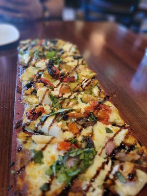 Roasted Vegetable & Goat Cheese Flatbread