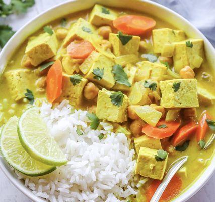 Curry Tofu Rice