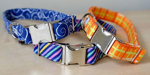 We carry Scout Collars that are handmade in Pittsburgh.